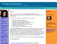 Tablet Screenshot of bma-wellness.com